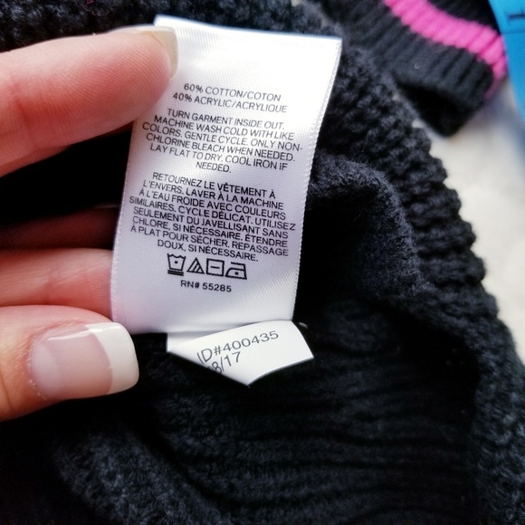 NEW Express chunky knit sweater oversized stripes - Picture 6 of 6